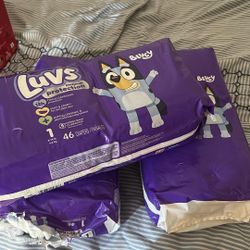 Size 1 Luvs Diapers 