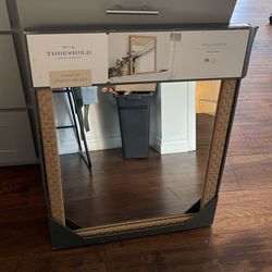 Studio McGee Woven mirror Nwt