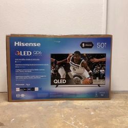 50” Hisense smart 4k Qled tv