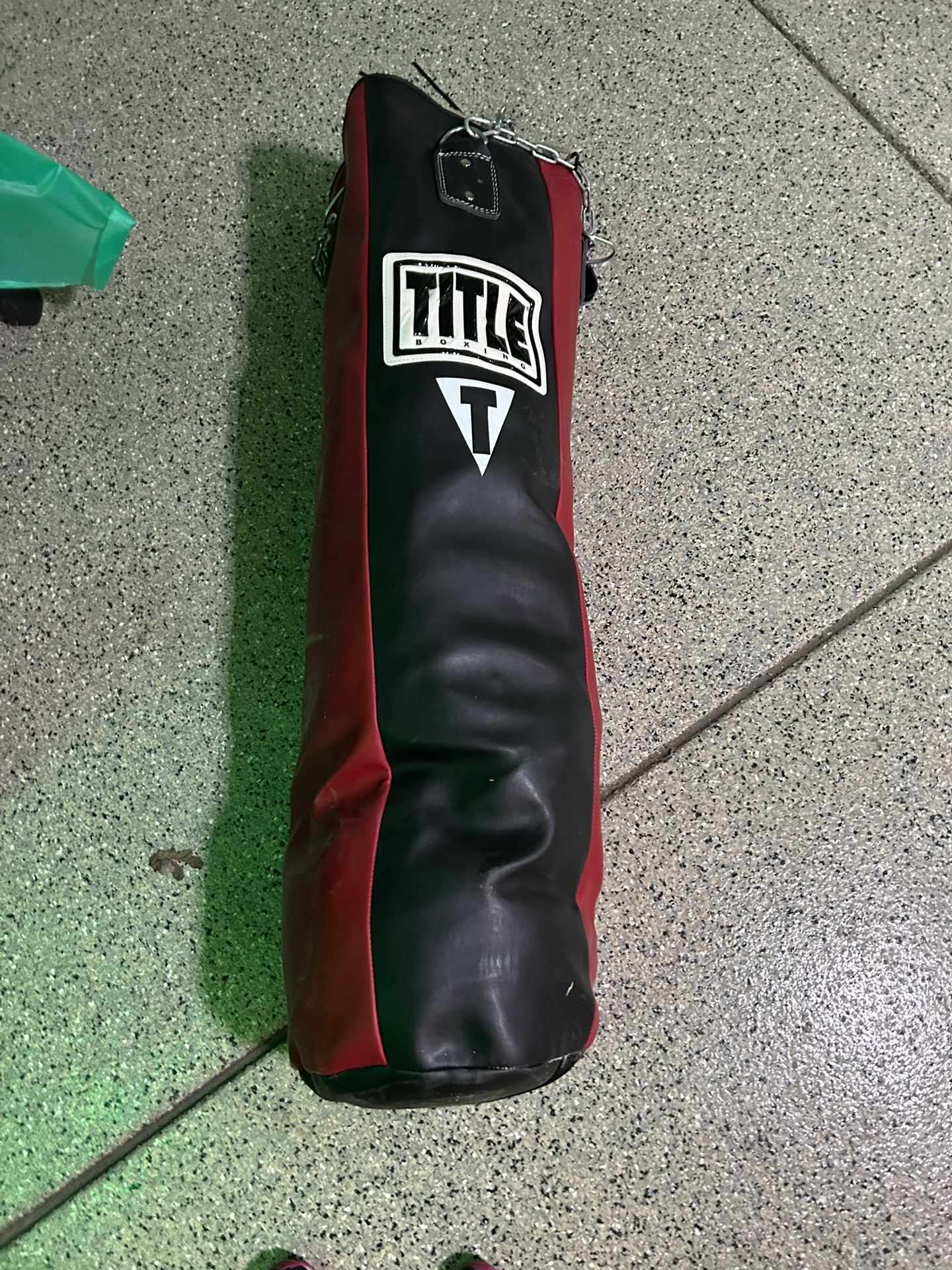 Title Punching Bag and Stand