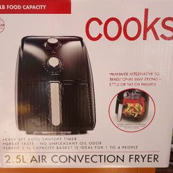 Cooks 2.5 Quart Air Fryer