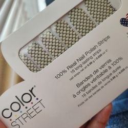 Color Street,  Mermaid You Look Dry Nail Polish, Clear Nail Art 