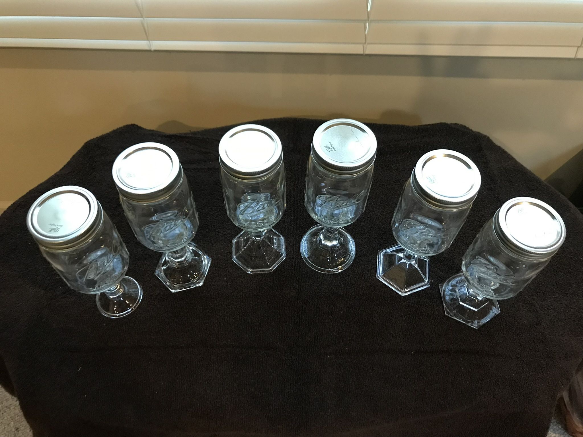 Hillbilly Wine Or Beer Glasses - Set Of Six