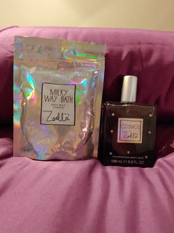 Ladies perfume & bath set