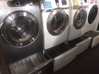 Front load steam electric dryers working perfectly from $250 and up