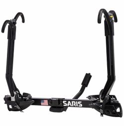 Saris Superclamp 2 EX for 2 bike bicycles rack hitch platform trailer 1 1/4 and 2 inch