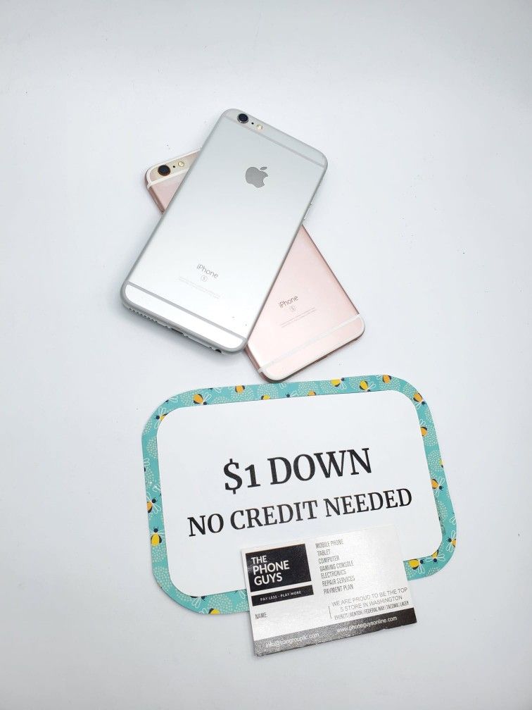 Apple IPhone 6s Plus - 90 DAY WARRANTY - $1 DOWN - NO CREDIT NEEDED
