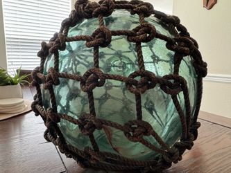 authentic vintage Japanese glass fishing float