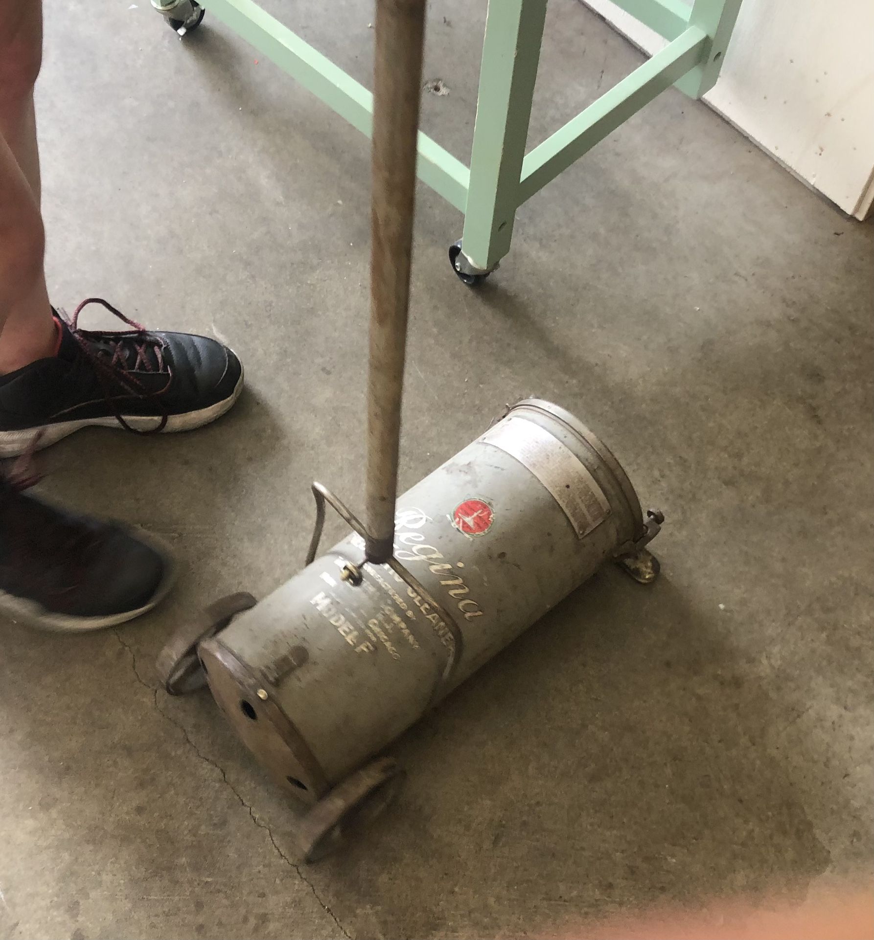 Vintage Regina Model F Vacuum Cleaner