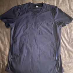 Men’s dark blue scrubs - Med/Lrg.