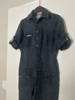 Frankie B Denim Jumpsuit 