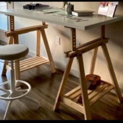 IKEA Trestle Desk 