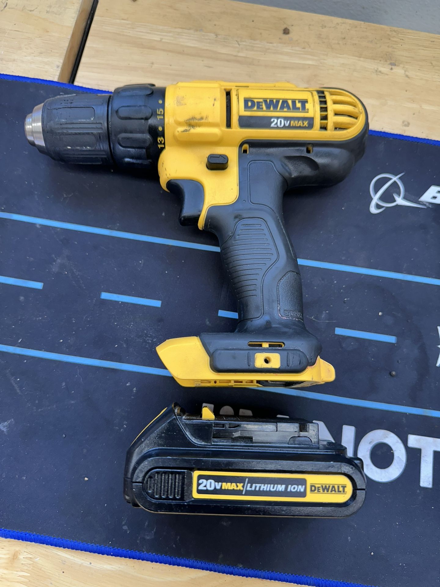 Dewalt 20V Drill and Battery