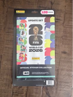 Panini FIFA World Cup 2026 Official Collection Update Set: 120 stickers