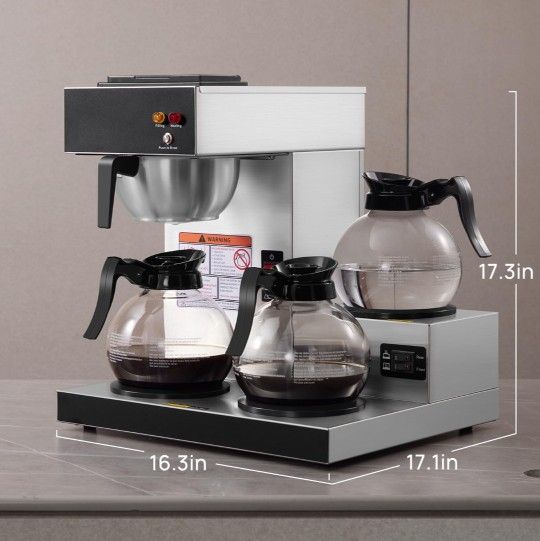 NEW IN BOX 12-Cup Commercial Coffee Maker
