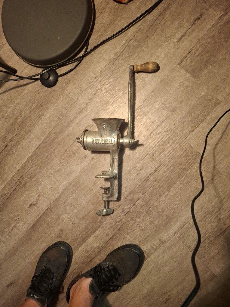 Antique Meat Grinder Collectable
