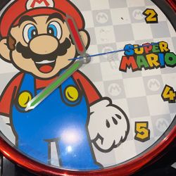 Nintendo Super Mario Wall Clock
