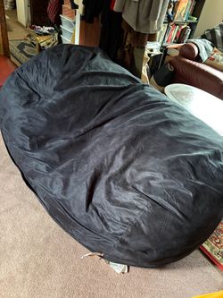 New Big Black Beanbag