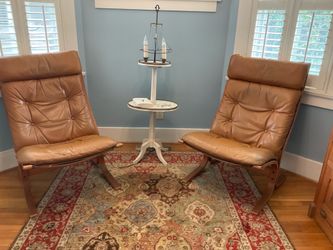 2 Vintage MCM Norwegian Westnofa Siesta Lounge Chairs $500 each