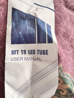 8ft T8  Led Tube Bulb Set 4