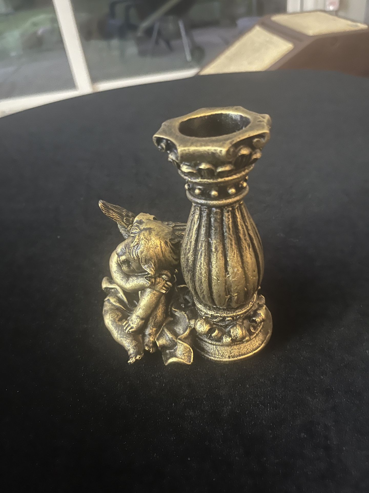 Beautiful Golden Angel Candle Holder for you or a Perfect Mothers Day Present