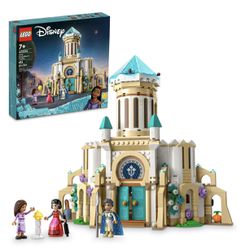 BRAND NEW - LEGO Disney Wish: King Magnifico’s Castle 43224 Building Toy Set, A Collectible Set for Kids Ages 7 and up to Play Out Favorite Scenes fro