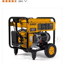 Dewalt 1000/8000  Electric Start Watts 