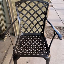 Outdoor cast Aluminum Patio Chair