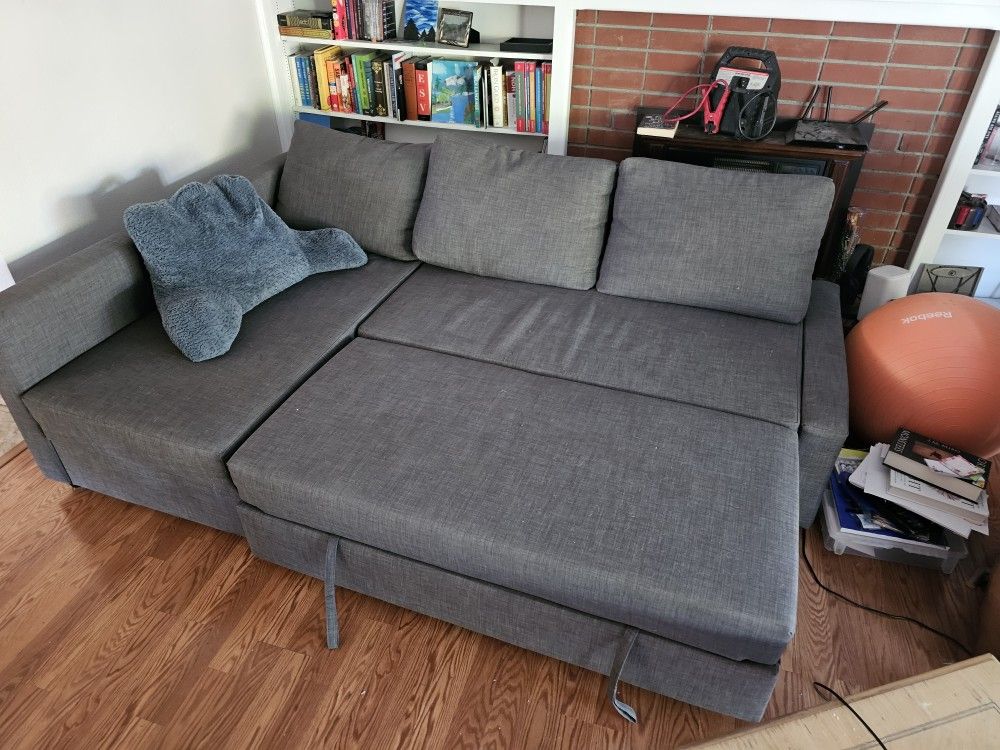 Slide Out Couch/Bed With Storage