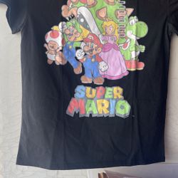 SUPER MARIO CHARACTERS T SHIRT