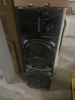 H&A Large Party Speaker Tower
