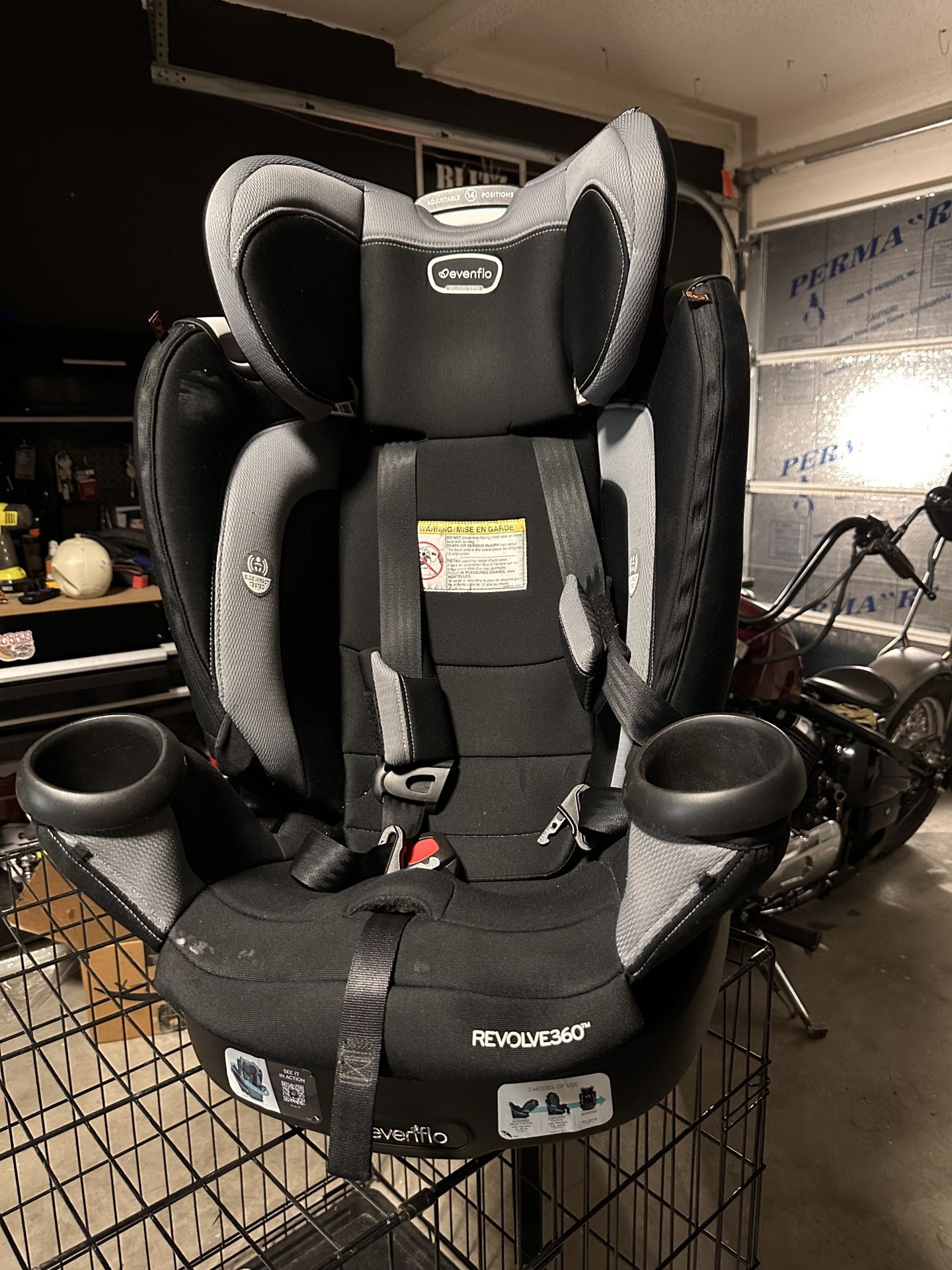 Rotating Convertible Car Seat