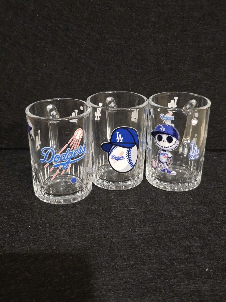 Dodgers Shot Glasses