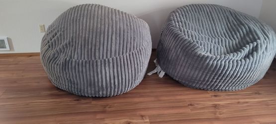 Grey Jumbo Lounger