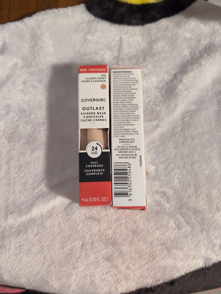 CoverGirl Outlast Extreme Wear Concealer 24 Hr 2 Count 810 Classic Ivory
