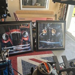 Antique Car Wall Art 