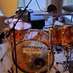 Complete Drum Set With Extras