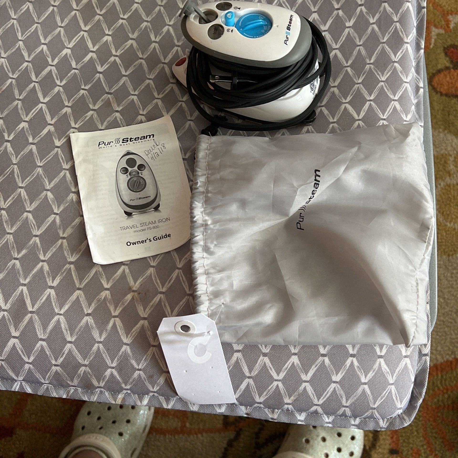 Travel Steam Iron Complete
