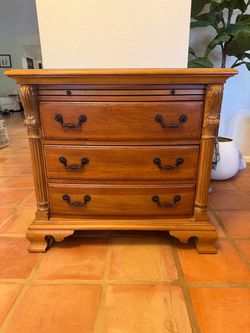 Solid wood dresser