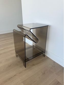 Acrylic side table