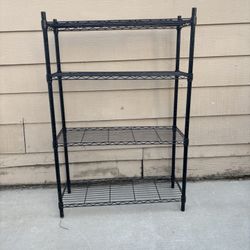 4 Tier Black Shelf 
