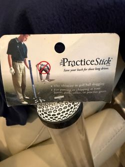 The practice stick golf ball retriever