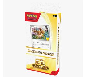 Pokemon 30th anniversary knockout collection box