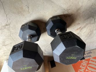 30 pound dumbbels