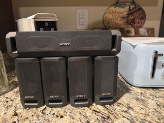 Sony Bluetooth Speaker Set – 5 Pieces