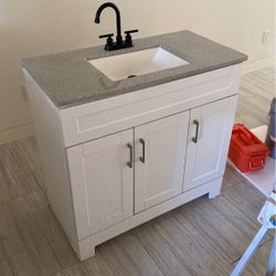 Bathroom Vanity Cabinet 36 Wide 19 Deep 
