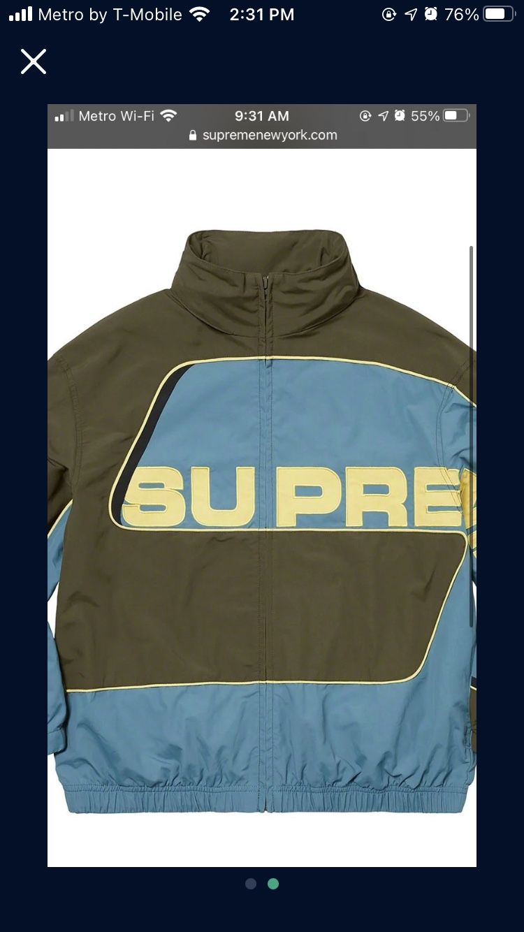 Supreme Jacket Male Large Fall 21