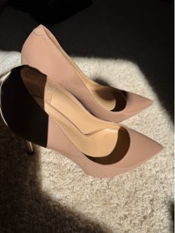 Nude Patent Heels – Size 6 (230mm)