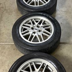 Acura Ls Mesh Wheels 15x6 With New Tires 