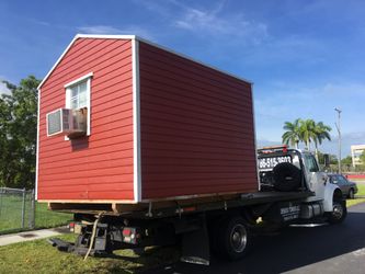 Sheds relocated,,, movemo casita de patio rv container